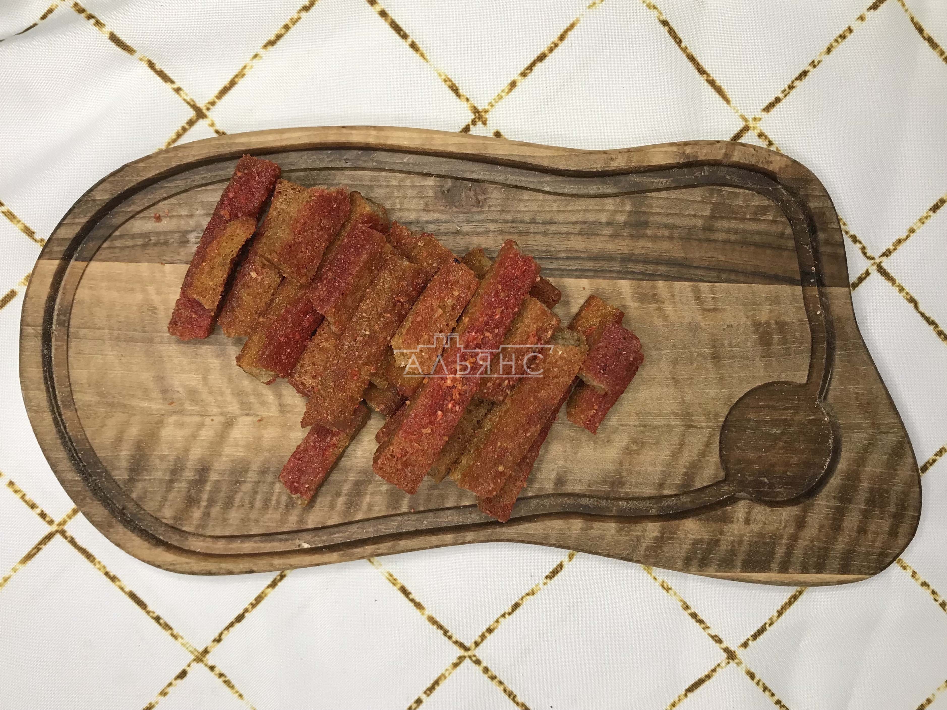 Деревенские гренки с аджикой в Курске