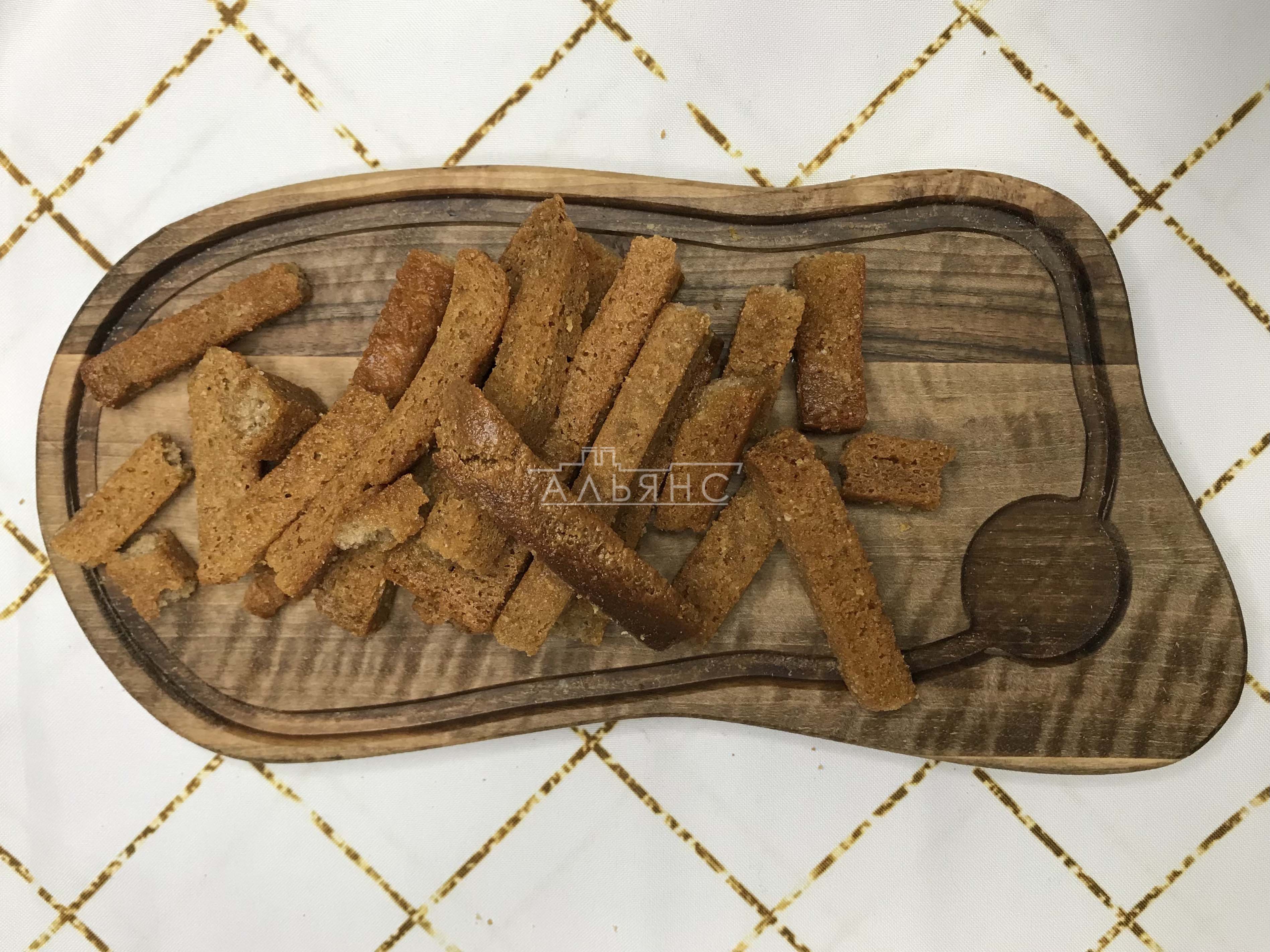Деревенские гренки с чесноком в Курске