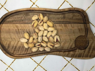 Японские снеки и крекеры: Фисташка иранская натуральная жар/сол