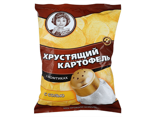 Картофельные чипсы "Девочка" 160 гр. в Курске