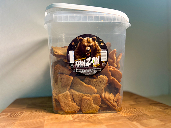 Ведро Ржаные гренки с чесноком в Курске