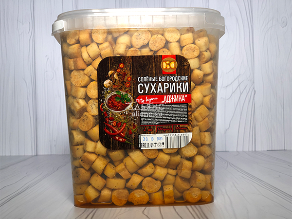 Сухарики с аджикой в Курске