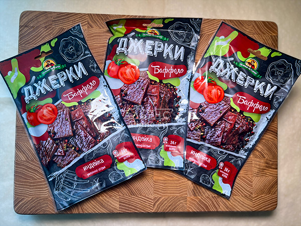 Джерки из индейки "Баффало" 45 гр. в Курске