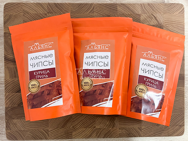 Мясо (АЛЬЯНС) вяленое курица "Гриль" 50 гр. в Курске