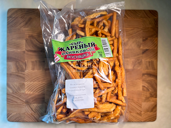 Жареный сыр "ВКУСНЯШКА" (Оливковый) 500гр. в Курске