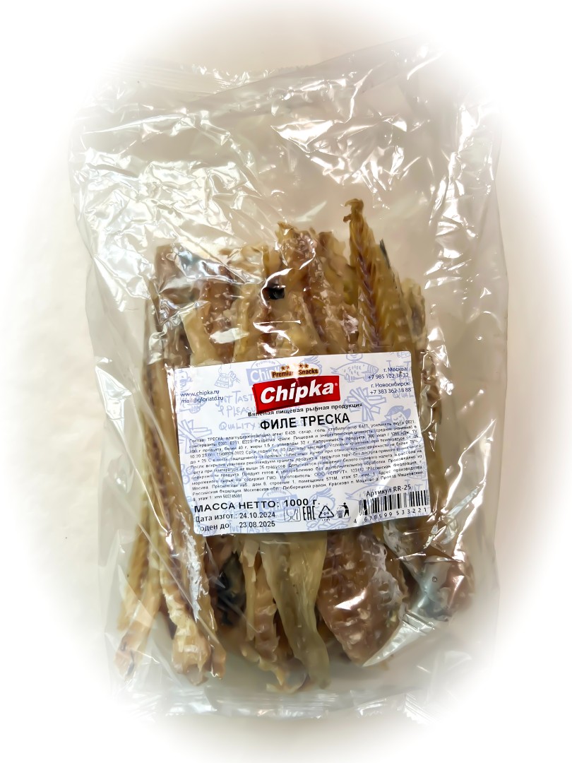 Треска филе (Chipka) 1кг в Курске