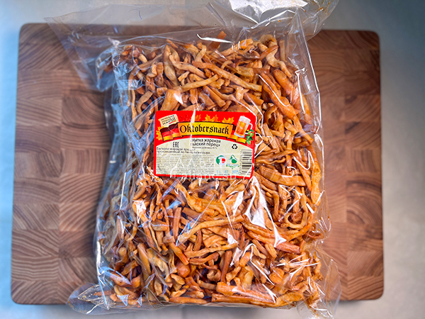 Нитка ЖАРЕНАЯ "Тайский перец" Oktobersnack 1 кг (сырный продукт) в Курске