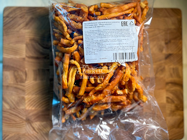 Нитка ЖАРЕНАЯ  Oktobersnack1 кг (сырный продукт) в Курске