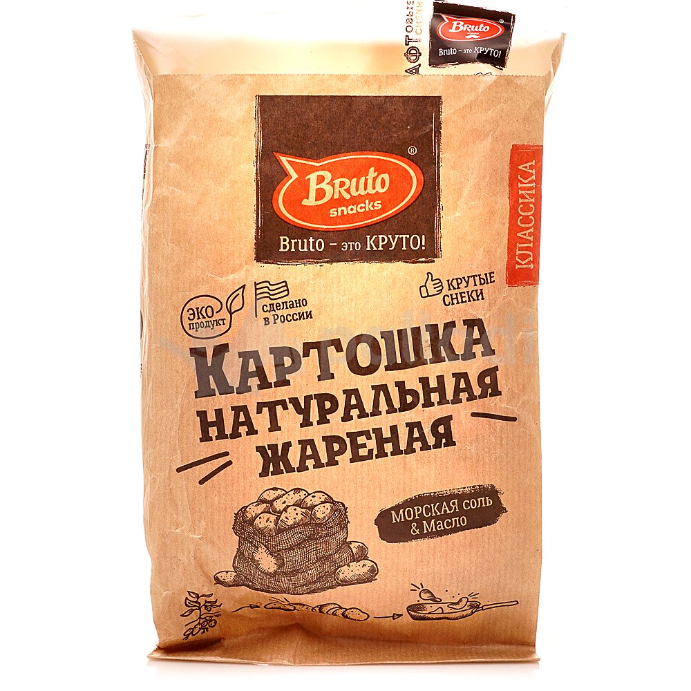 Картофель «Бруто» с солью 70 гр. в Курске