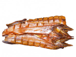 Горбуша теша (брюшки) холодного копчения: Щука (бабочка) холодного копчения